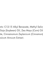 List of ingredients for Pro Tan HOT STUFF High Definition Optimizer Oil including oils and extracts.